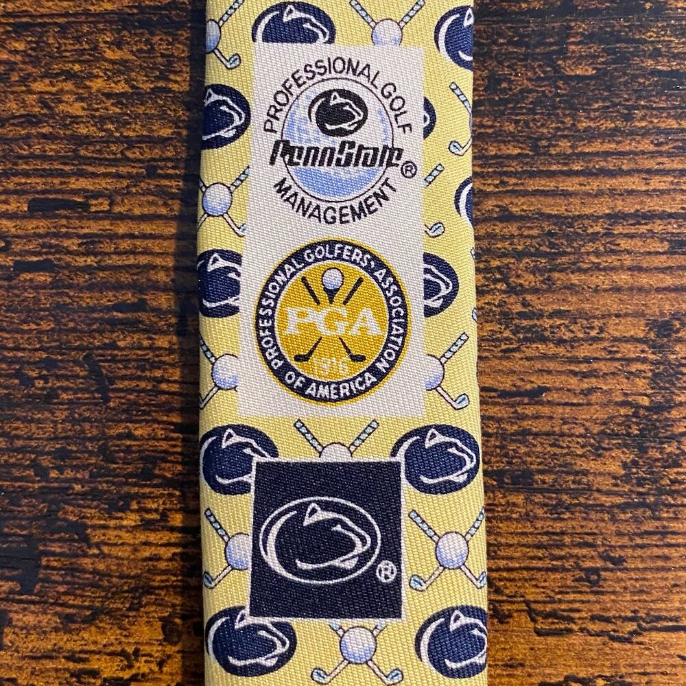Vineyard Vines Penn State Golf Tie - Picture 7 of 7